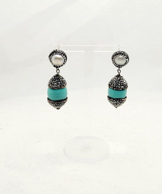 Turkish Pearl Earrings