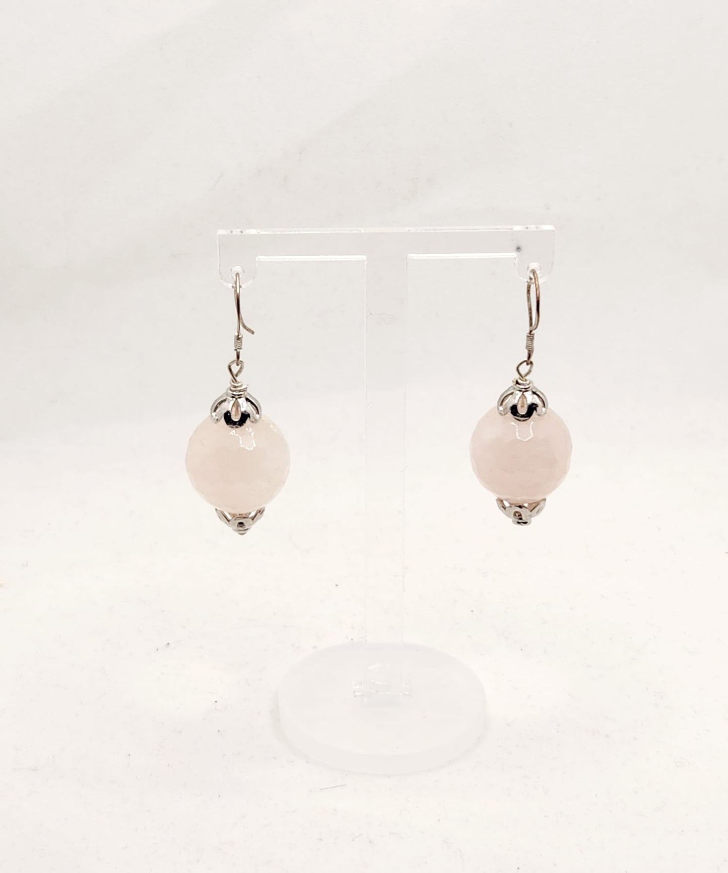 Rose Quartz Earrings