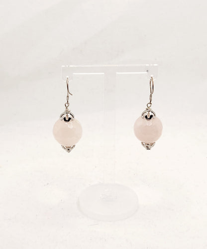 Rose Quartz Earrings