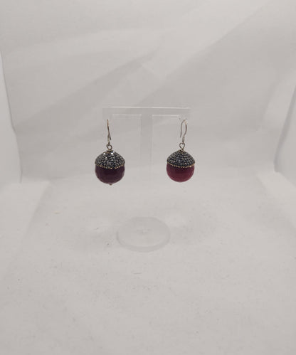 Ruby Whisper Earrings
