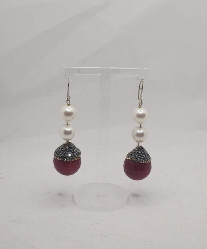 Scarlet Muse Earrings